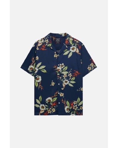 SUPERDRY & CO D1 OVIN HAWAIIAN PRINT S/S SHIRT ΠΟΥΚΑΜΙΣΟ ΑΝΔΡΙΚΟ - SD0APM4011128A000000