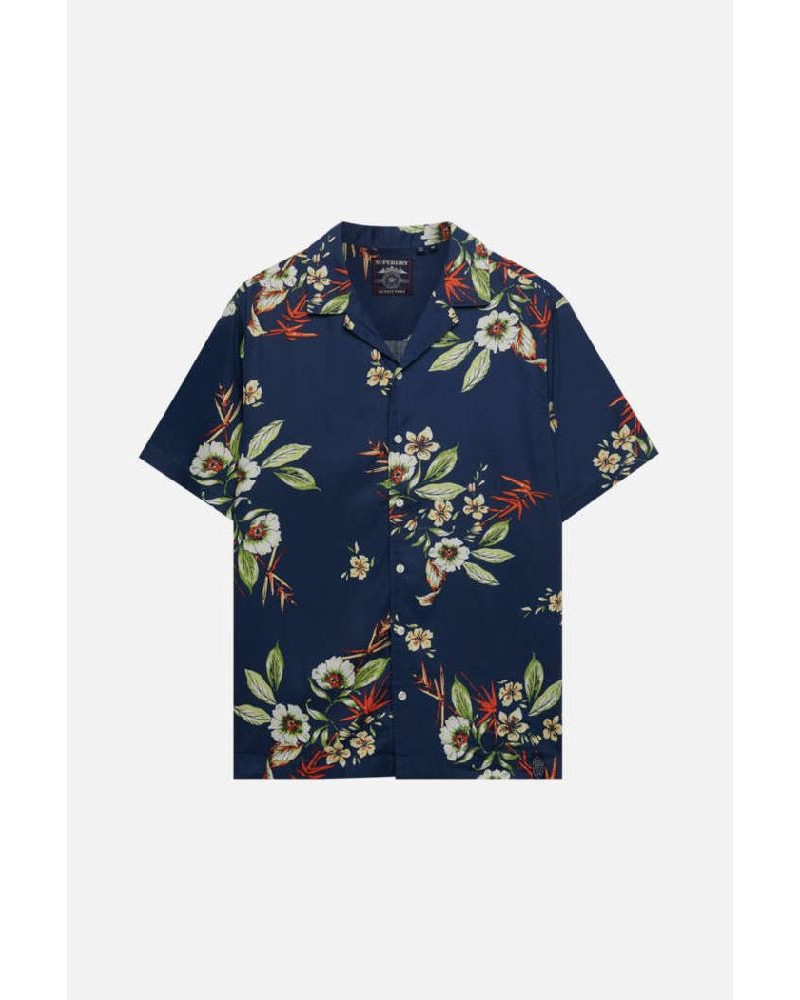 SUPERDRY & CO D1 OVIN HAWAIIAN PRINT S/S SHIRT ΠΟΥΚΑΜΙΣΟ ΑΝΔΡΙΚΟ - SD0APM4011128A000000