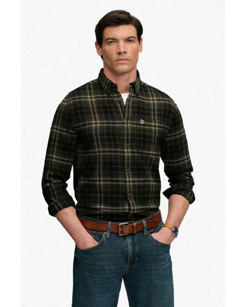 SUPERDRY & CO L/S COTTON LUMBERJACK SHIRT ΠΟΥΚΑΜΙΣΟ ΑΝΔΡΙΚΟ - SD0APM4011197A000000