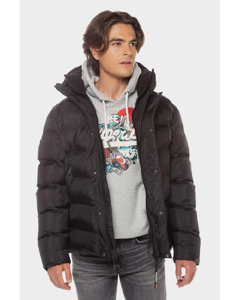SUPERDRY D3 OVIN HOODED CITY GRAPHIC PUFFER JKT ΜΠΟΥΦΑΝ ΑΝΔΡΙΚΟ - SD0APM5011902A000000 SUPERDRY D3 OVIN HOODED CITY GRAPHIC PUFFER JKT ΜΠΟΥΦΑΝ ΑΝΔΡΙΚΟ - SD0APM5011902A000000