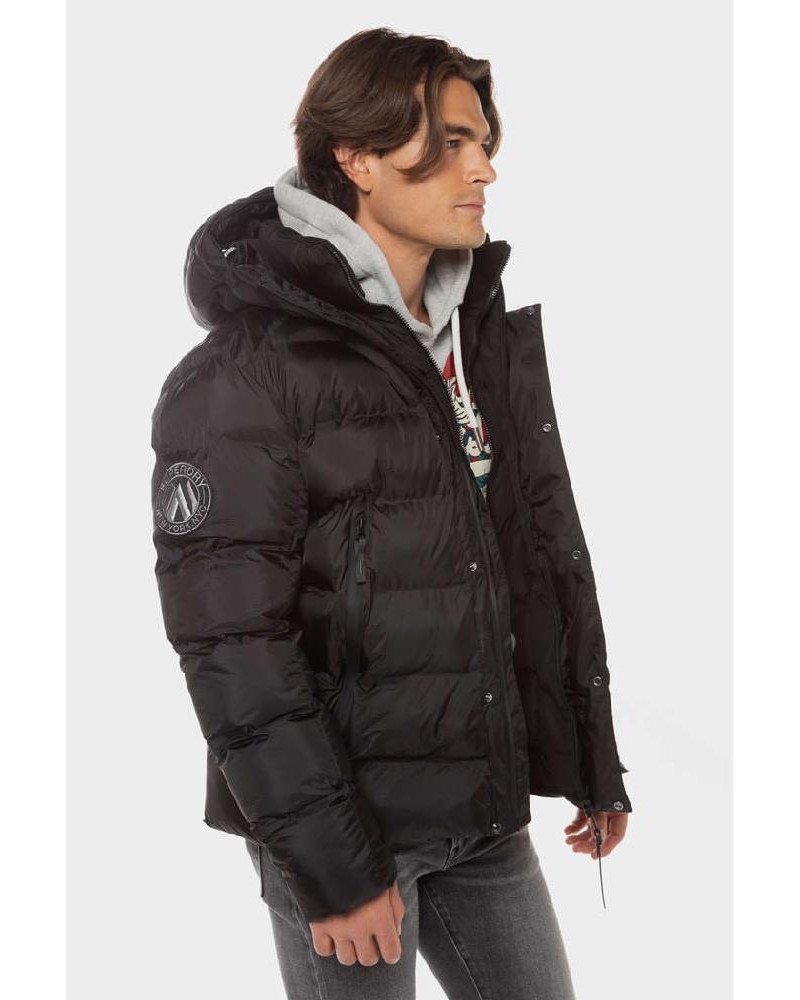 SUPERDRY D3 OVIN HOODED CITY GRAPHIC PUFFER JKT ΜΠΟΥΦΑΝ ΑΝΔΡΙΚΟ - SD0APM5011902A000000 SUPERDRY D3 OVIN HOODED CITY GRAPHIC PUFFER JKT ΜΠΟΥΦΑΝ ΑΝΔΡΙΚΟ - SD0APM5011902A000000