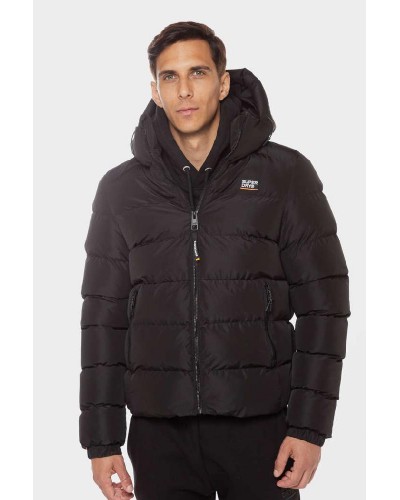 SUPERDRY D1 SDSW HOODED SPORTS PUFFER JACKET ΜΠΟΥΦΑΝ ΑΝΔΡΙΚΟ - SD0APM5011905A000000 SUPERDRY D1 SDSW HOODED SPORTS PUFFER JACKET ΜΠΟΥΦΑΝ ΑΝΔΡΙΚΟ - SD0APM5011905A000000