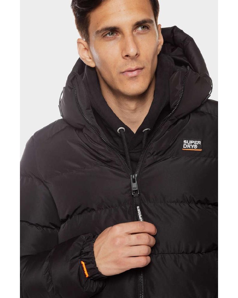 SUPERDRY D1 SDSW HOODED SPORTS PUFFER JACKET ΜΠΟΥΦΑΝ ΑΝΔΡΙΚΟ - SD0APM5011905A000000 SUPERDRY D1 SDSW HOODED SPORTS PUFFER JACKET ΜΠΟΥΦΑΝ ΑΝΔΡΙΚΟ - SD0APM5011905A000000