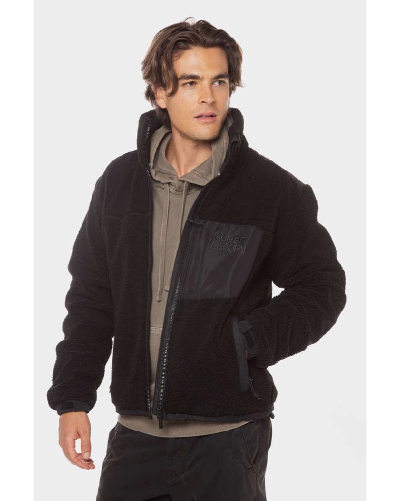 SUPERDRY D3 SDCD RELAXED FLEECE TREKKER JACKET ΜΠΟΥΦΑΝ ΑΝΔΡΙΚΟ - SD0APM5011920A000000 SUPERDRY D3 SDCD RELAXED FLEECE TREKKER JACKET ΜΠΟΥΦΑΝ ΑΝΔΡΙΚΟ - SD0APM5011920A000000