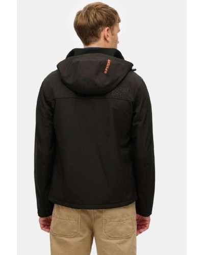 SUPERDRY & CO D1 SDSW HOODED SOFT SHELL TREKKER JKT ΜΠΟΥΦΑΝ ΑΝΔΡΙΚΟ - SD0APM5012103A000000