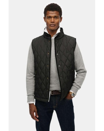 SUPERDRY & CO D3 STUD QUILTED ESTATE GILET ΜΠΟΥΦΑΝ ΑΝΔΡΙΚΟ - SD0APM5012273A000000