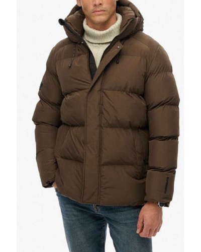 SUPERDRY & CO D2 SDSW HOODED 5 BAFFLE SPORTS PUFFER ΜΠΟΥΦΑΝ ΑΝΔΡΙΚΟ - SD0APM5012285A000000