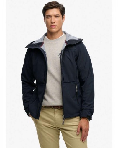 SUPERDRY & CO HOODED SOFTSHELL TREKKER JKT ΜΠΟΥΦΑΝ ΑΝΔΡΙΚΟ - SD0APM5012327A000000
