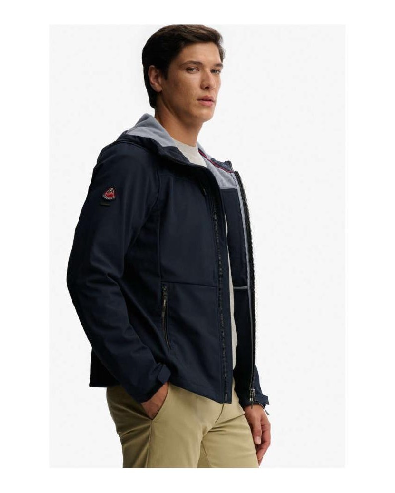 SUPERDRY & CO HOODED SOFTSHELL TREKKER JKT ΜΠΟΥΦΑΝ ΑΝΔΡΙΚΟ - SD0APM5012327A000000
