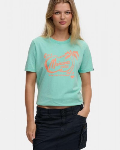 SUPERDRY & CO D2 OVIN ROADSIDE TRADE RELAXED TEE ΜΠΛΟΥΖΑ ΓΥΝΑΙΚΕΙΟ - SD0APW1011746A000000
