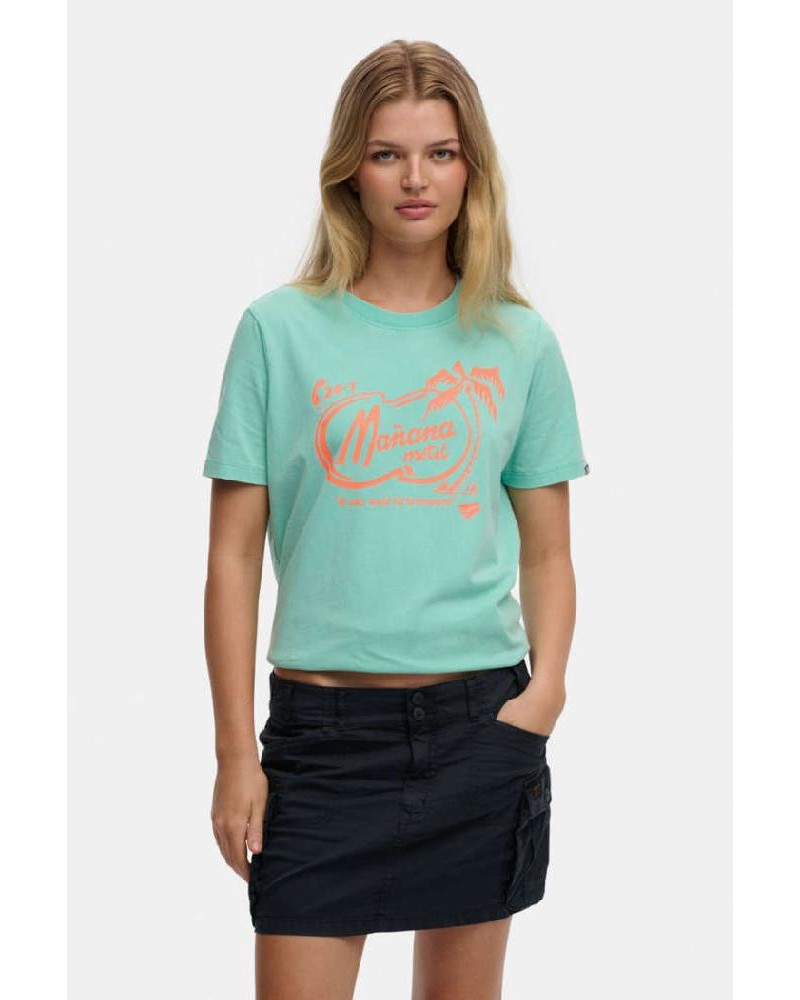 SUPERDRY & CO D2 OVIN ROADSIDE TRADE RELAXED TEE ΜΠΛΟΥΖΑ ΓΥΝΑΙΚΕΙΟ - SD0APW1011746A000000