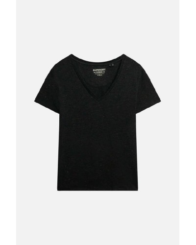 SUPERDRY & CO D1 STUD STUDIOS SLUB EMB VEE TEE ΜΠΛΟΥΖΑ ΓΥΝΑΙΚΕΙΟ - SD0APW1011828A000000