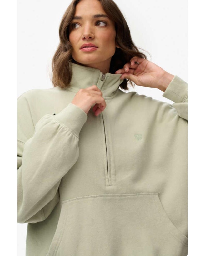 SUPERDRY & CO D1 STUD STUDIOS HALF ZIP ΦΟΥΤΕΡ ΓΥΝΑΙΚΕΙΟ - SD0APW2012386A000000