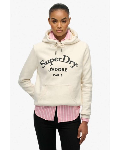 SUPERDRY & CO D2 OVIN BRAND MARK RELAXED HOOD ΦΟΥΤΕΡ ΓΥΝΑΙΚΕΙΟ - SD0APW2012396A000000