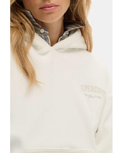 SUPERDRY & CO D2 SDSW COUNTRY CLUB VELOUR RELAX HOOD ΦΟΥΤΕΡ ΓΥΝΑΙΚΕΙΟ - SD0APW2012545A000000