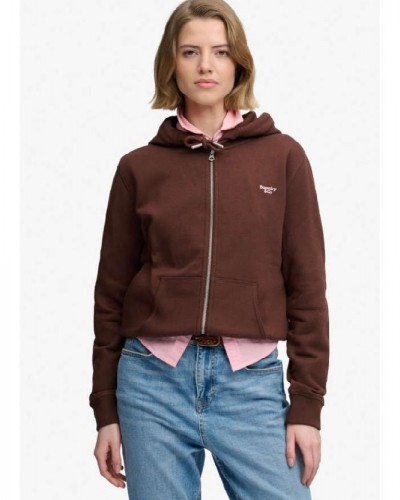 SUPERDRY & CO SIGNATURE EMB ZIPHOOD ΦΟΥΤΕΡ ΓΥΝΑΙΚΕΙΟ - SD0APW2012780A000000