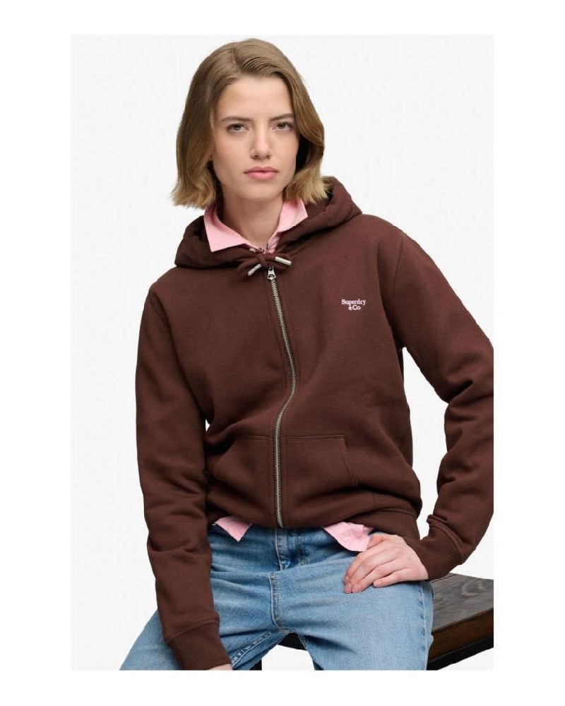 SUPERDRY & CO SIGNATURE EMB ZIPHOOD ΦΟΥΤΕΡ ΓΥΝΑΙΚΕΙΟ - SD0APW2012780A000000