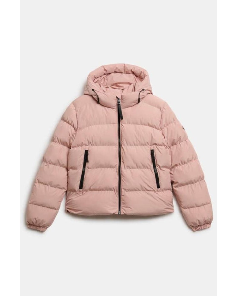 SUPERDRY & CO D1 SDSW HOODED SPORTS PUFFER JACKET ΜΠΟΥΦΑΝ ΓΥΝΑΙΚΕΙΟ - SD0APW5011996A000000