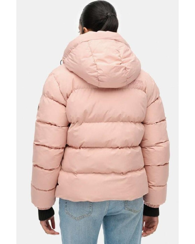 SUPERDRY & CO D1 SDSW HOODED SPORTS PUFFER JACKET ΜΠΟΥΦΑΝ ΓΥΝΑΙΚΕΙΟ - SD0APW5011996A000000