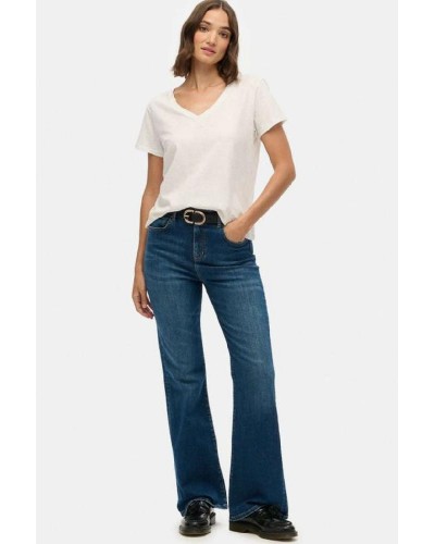 SUPERDRY D1 OVIN HIGH RISE FLARE JEAN ΠΑΝΤΕΛΟΝΙ ΓΥΝΑΙΚΕΙΟ - SD0APW7011261A000000