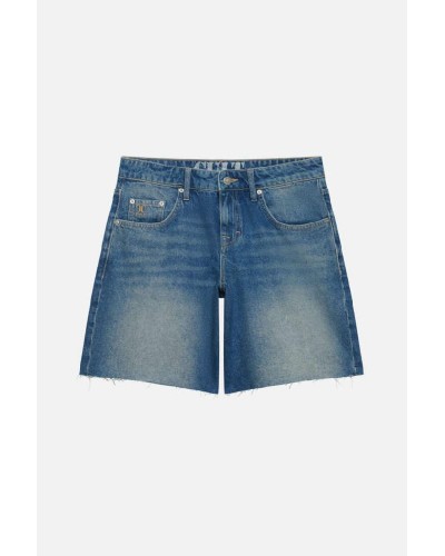 SUPERDRY & CO D2 OVIN MID RISE BAGGY SHORT ΣΟΡΤΣ ΓΥΝΑΙΚΕΙΟ - SD0APW7110492A000000
