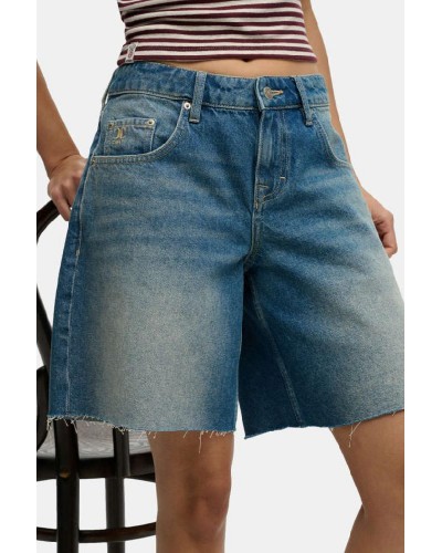 SUPERDRY & CO D2 OVIN MID RISE BAGGY SHORT ΣΟΡΤΣ ΓΥΝΑΙΚΕΙΟ - SD0APW7110492A000000