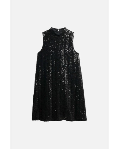 SUPERDRY & CO D3 STUD SL SEQUIN A LINE MINI DRESS ΦΟΡΕΜΑ ΓΥΝΑΙΚΕΙΟ - SD0APW8012035A000000