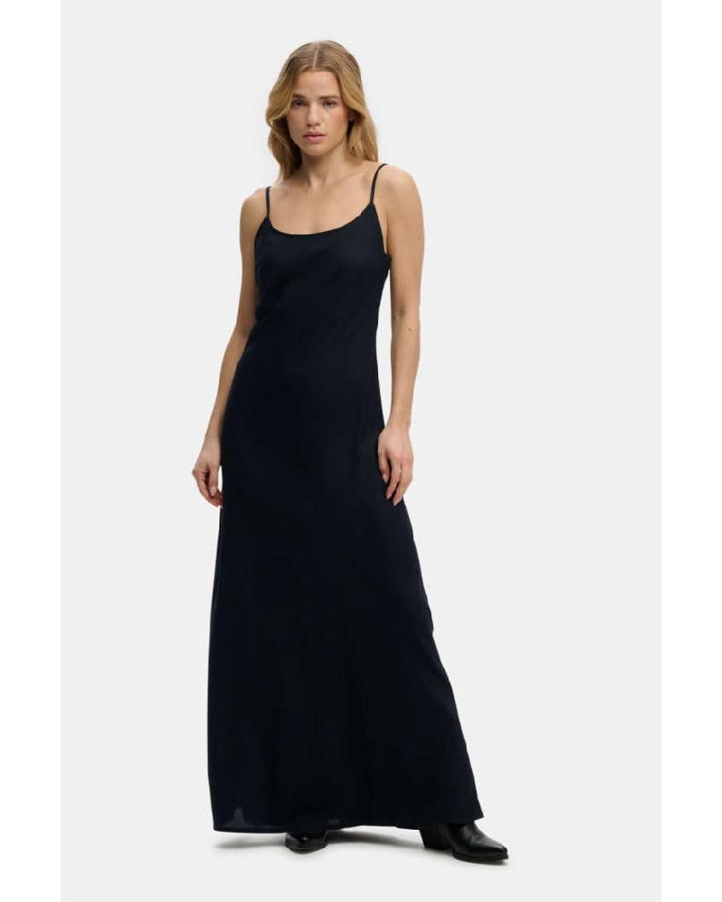 SUPERDRY & CO D2 STUD BIAS CUT MAXI SLIP DRESS ΦΟΡΕΜΑ ΓΥΝΑΙΚΕΙΟ - SD0APW8012139A000000