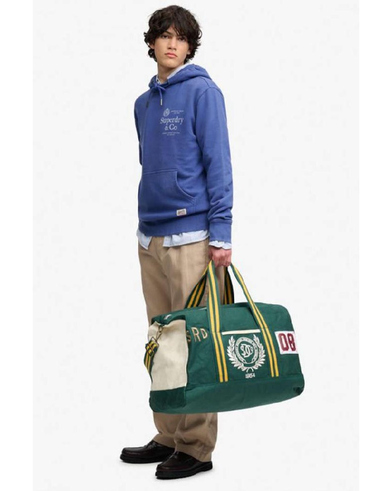 SUPERDRY & CO D3 VINTAGE PATCH WEEKENDER BAG ΤΣΑΝΤΑ ΓΥΝΑΙΚΕΙΟ - SD0ACY9110275A000000