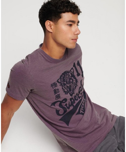 SUPERDRY & CO D3 OVIN COLLEGE SCRIPTED GRAPHIC TEE ΜΠΛΟΥΖΑ ΑΝΔΡΙΚΟ - SD0APM1011766A000000