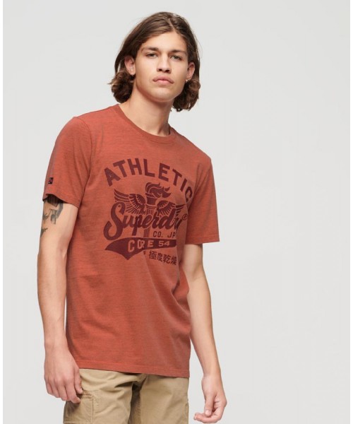 SUPERDRY & CO D3 OVIN COLLEGE SCRIPTED GRAPHIC TEE ΜΠΛΟΥΖΑ ΑΝΔΡΙΚΟ - SD0APM1011766A000000