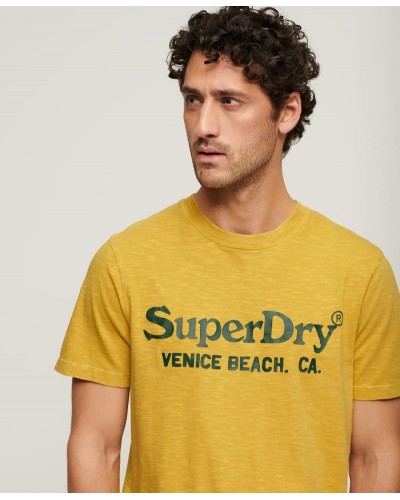 SUPERDRY D2 OVIN VENUE CLASSIC LOGO T SHIRT ΜΠΛΟΥΖΑ ΑΝΔΡΙΚΟ - SD0APM1011893A000000