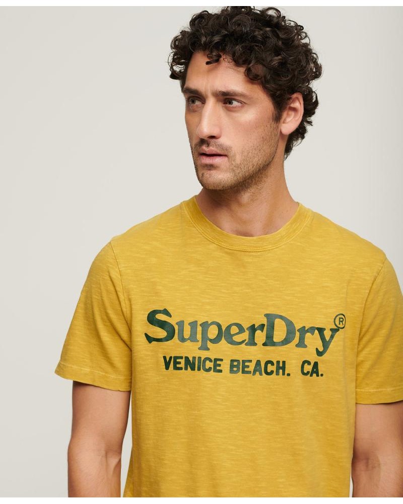 SUPERDRY D2 OVIN VENUE CLASSIC LOGO T SHIRT ΜΠΛΟΥΖΑ ΑΝΔΡΙΚΟ - SD0APM1011893A000000