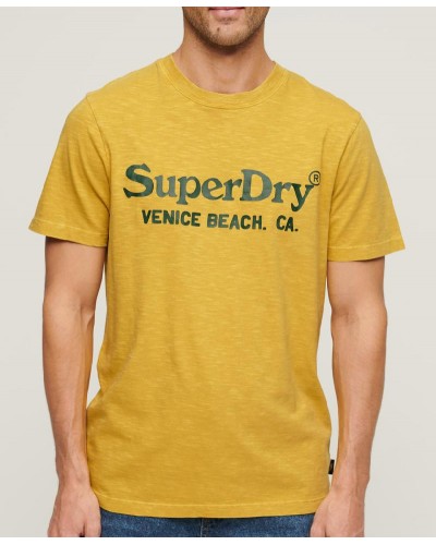 SUPERDRY D2 OVIN VENUE CLASSIC LOGO T SHIRT ΜΠΛΟΥΖΑ ΑΝΔΡΙΚΟ - SD0APM1011893A000000