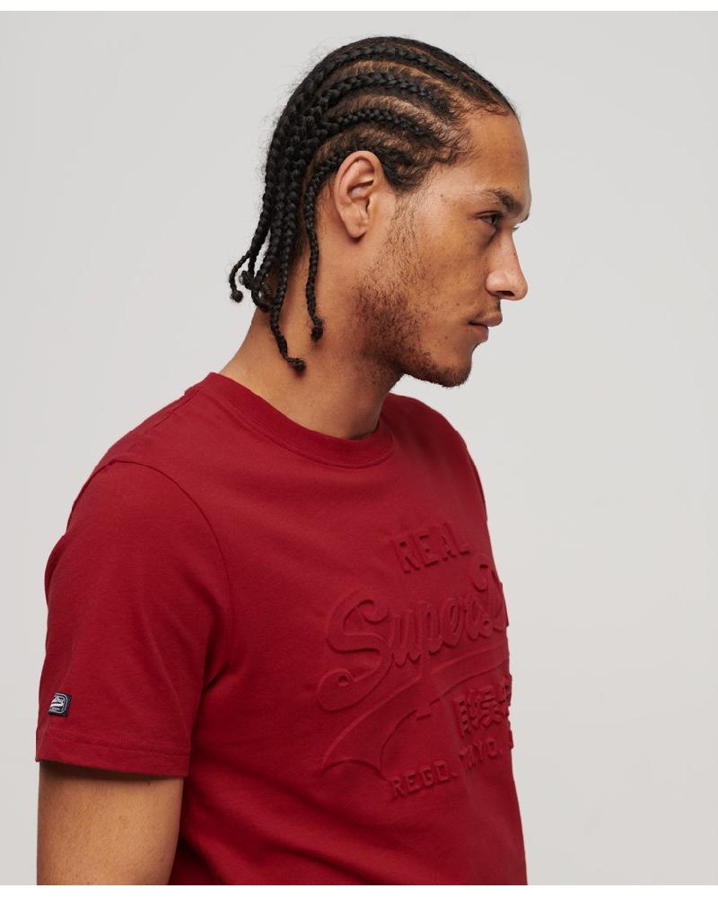 SUPERDRY D2 OVIN EMBOSSED VL T SHIRT ΜΠΛΟΥΖΑ ΑΝΔΡΙΚΟ - SD0APM1011908A000000