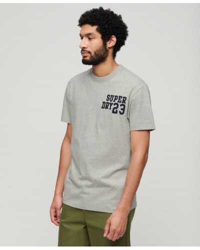 SUPERDRY D3 OVIN EMB SUPERSTATE ATH LOGO TEE ΜΠΛΟΥΖΑ ΑΝΔΡΙΚΟ - SD0APM1011914A000000