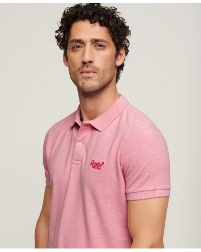 SUPERDRY CLASSIC PIQUE POLO ΜΠΛΟΥΖΑ ΑΝΔΡΙΚΟ - SD0APM1110343A000000