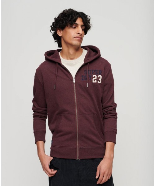 SUPERDRY & CO D3 OVIN VINTAGE SUPERSTATE ZIPHOOD ΦΟΥΤΕΡ ΑΝΔΡΙΚΟ - SD0APM2012965A000000