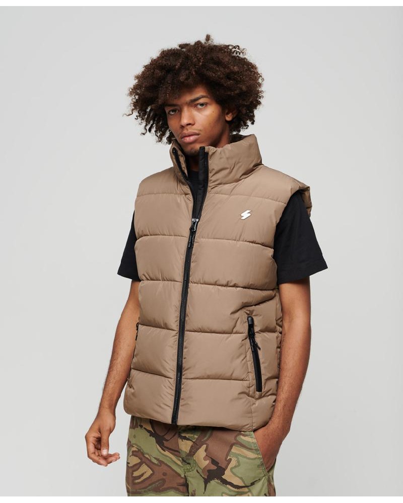 SUPERDRY SPORTS PUFFER GILET ΜΠΟΥΦΑΝ ΑΝΔΡΙΚΟ - SD0APM5011808A000000