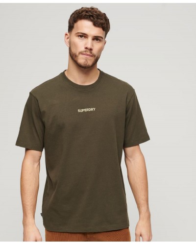SUPERDRY D1 SDCD MICRO LOGO GRAPHIC LOOSE TEE ΜΠΛΟΥΖΑ ΑΝΔΡΙΚΟ - SD0APM6010803A000000
