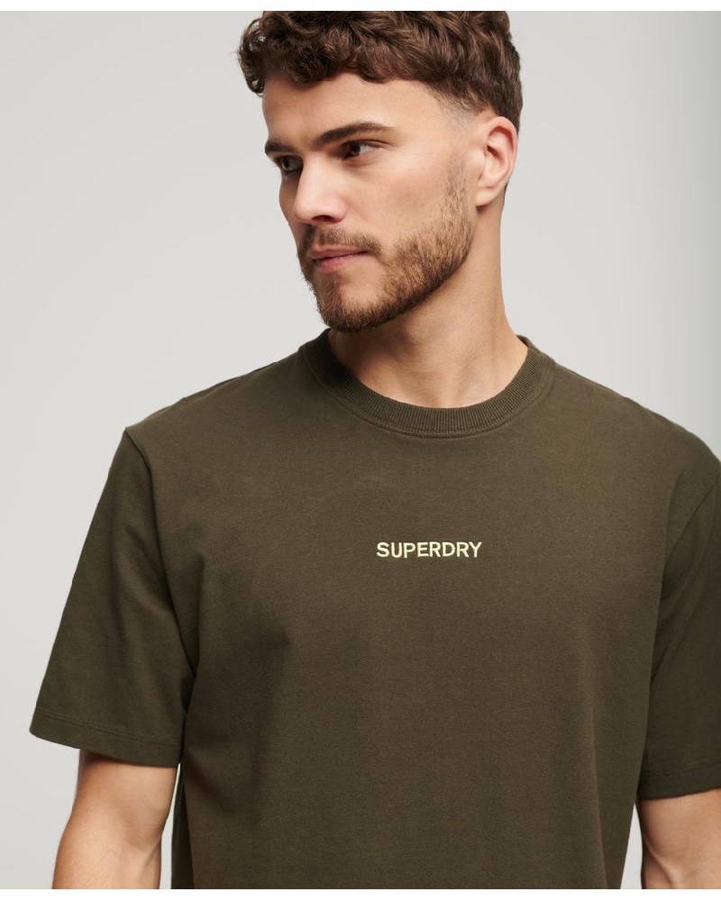 SUPERDRY D1 SDCD MICRO LOGO GRAPHIC LOOSE TEE ΜΠΛΟΥΖΑ ΑΝΔΡΙΚΟ - SD0APM6010803A000000